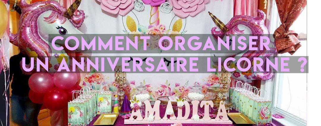 comment faire un joyeux anniversaire licorne