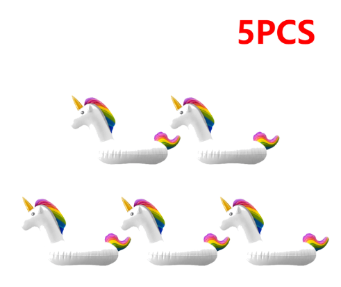 Porte gobelet gonflable licorne