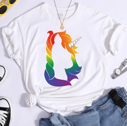 T-shirt Licorne - "Agent Secret"