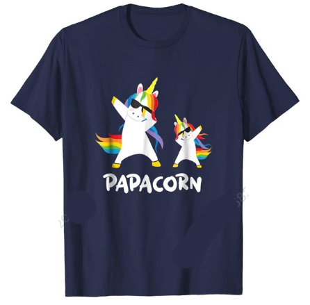 t shirt licorne pour hommes