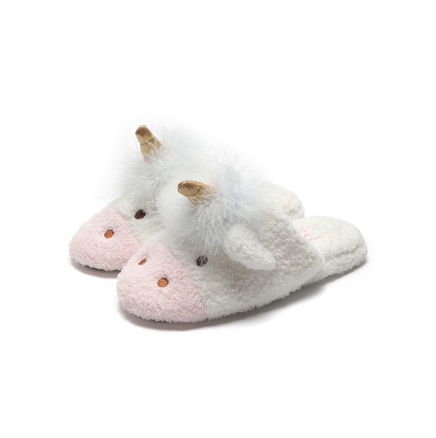 beaux Chaussons Licorne Femme