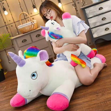 licorne peluche xxl