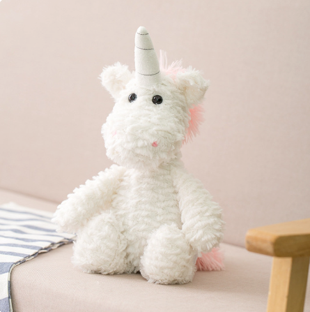 doudou licorne tout doux en pilou pilou