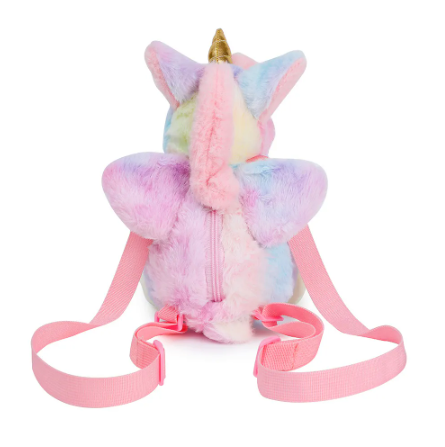 sac a dos licorne en peluche