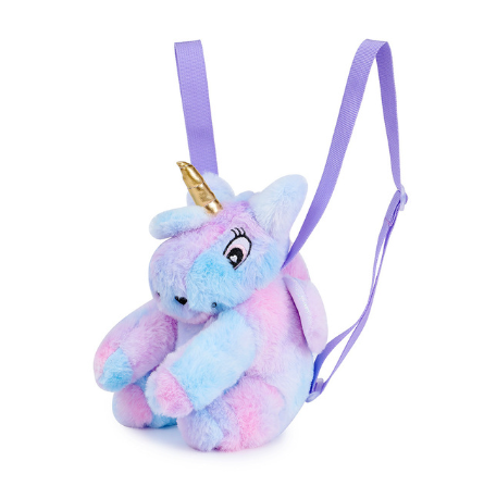 petit sac licorne en peluche