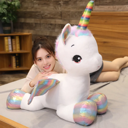 Peluche licorne grande pas chere
