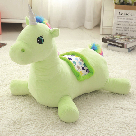 peluche licorne gros coussin
