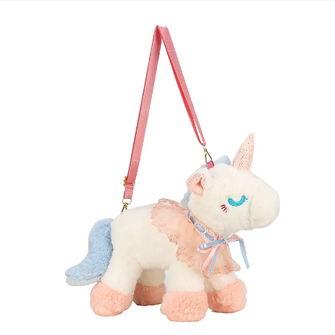 Peluche Licorne Sac à bandoulière