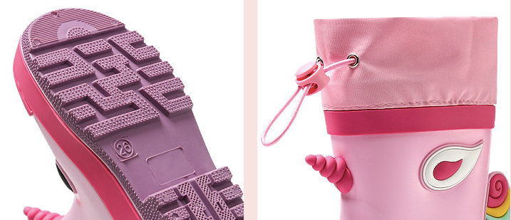 bottes impermeable licorne enfant