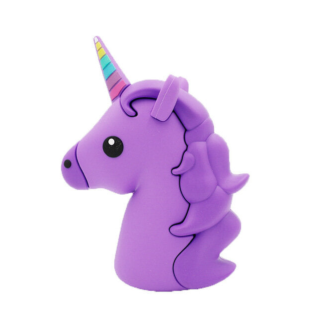 Batterie Externe Licorne Violet - monde-licorne