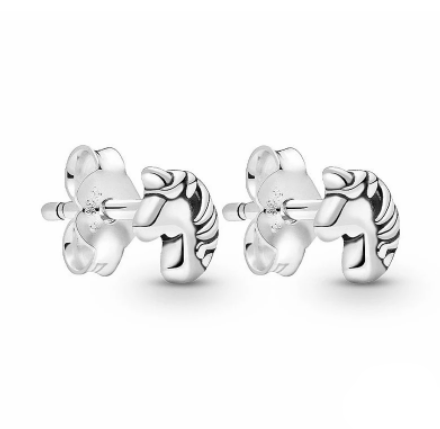 boucles d oreilles en argent 925 licorne