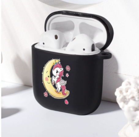 coque silicone licorne pour airpods apple