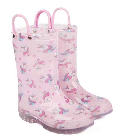 bottes lumineuses licorne