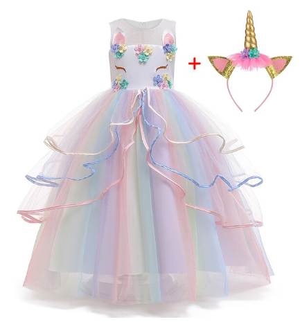 robe princesse deguisement licorne