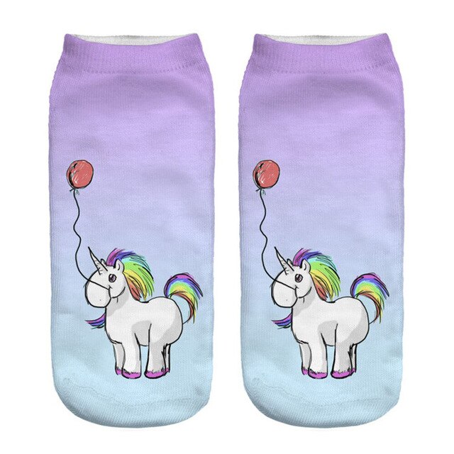 Chaussette Licorne Ballon
