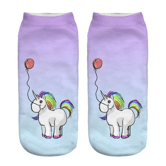 Chaussette Licorne Ballon