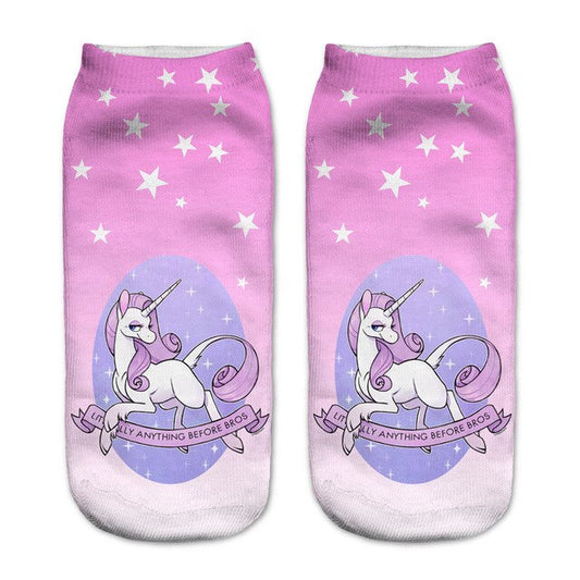 Chaussette Licorne Princesse