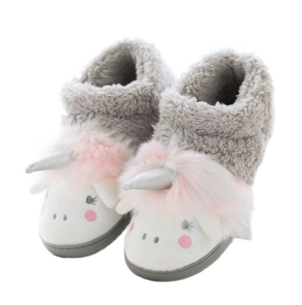 pantoufle chaussette licorne ballerine