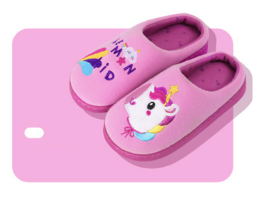 petit chausson tendance licorne pour fille