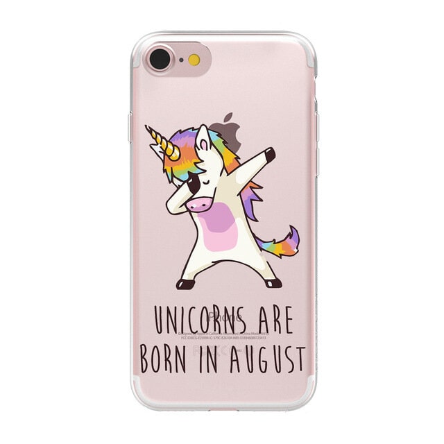 coque licorne dab pour iphone