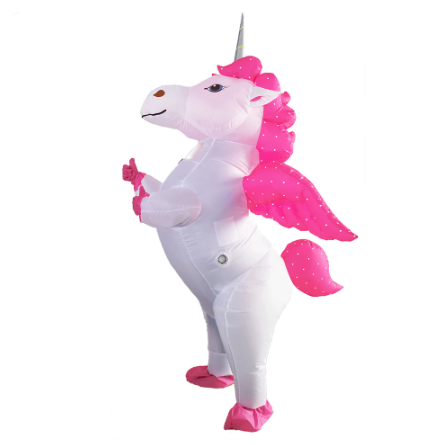 grande licorne gonflable deguisement