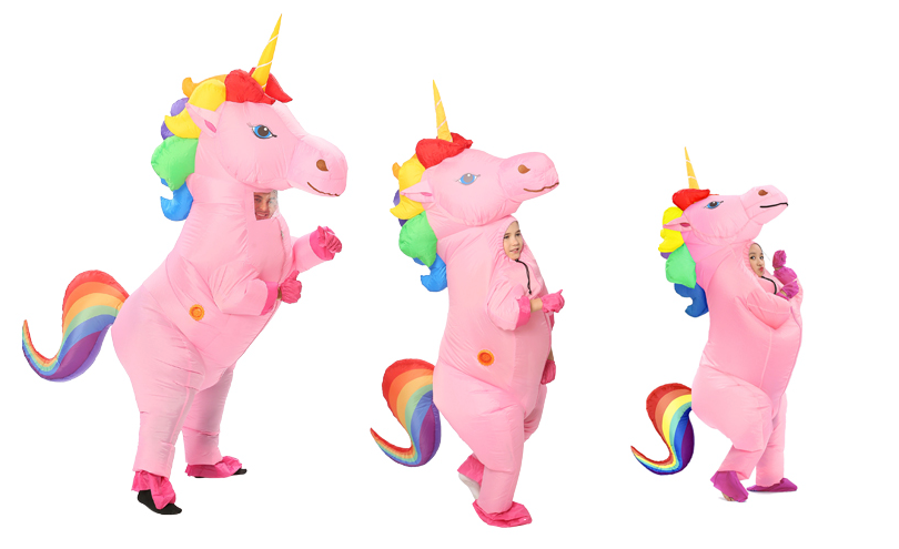 deguisement licorne gonflable leger