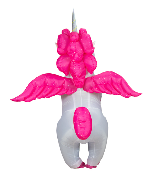 licorne gonflable magique