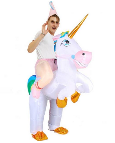 deguisement gonflable licorne
