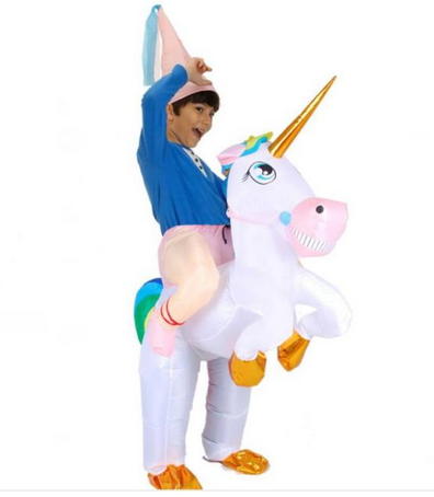 deguisement gonflable licorne mixte