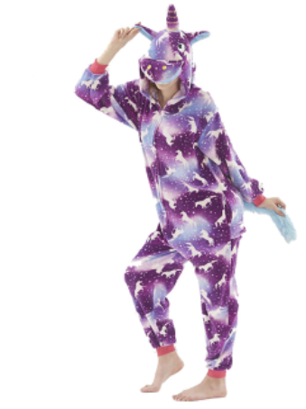 pyjama combinaison licorne