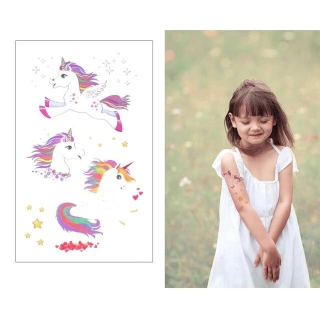 Tatouage-éphémère-super-licorne