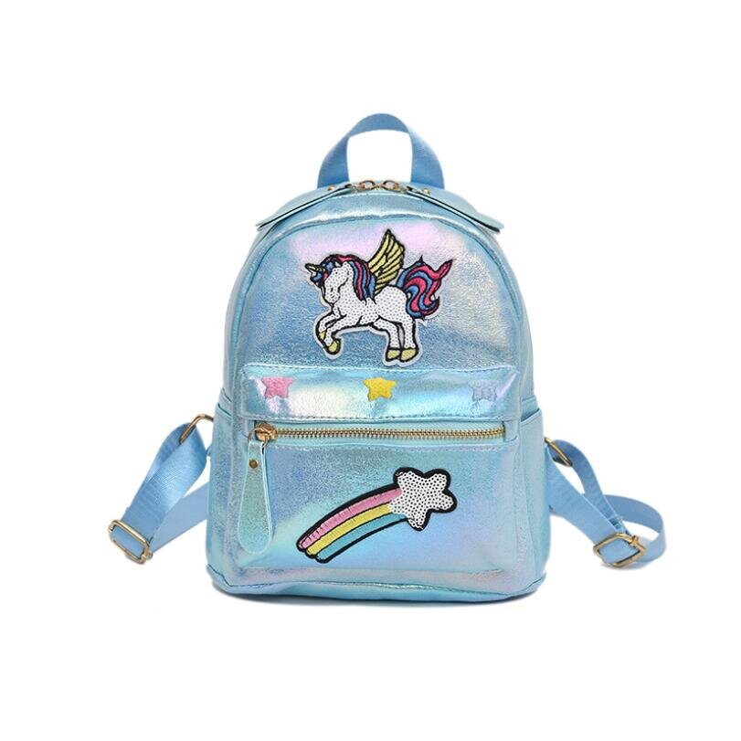 Mini Sac à Dos Bleu Licorne