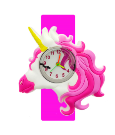 montre licorne bracelet slap