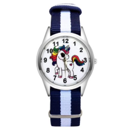 montre licorne bracelet ajustable