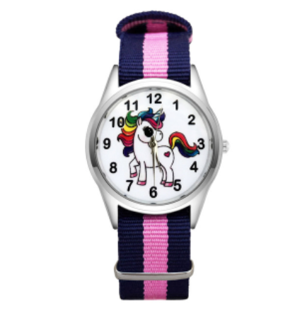 montre reglable avec licorne