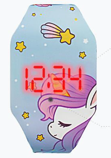 montre numerique licorne pas chere