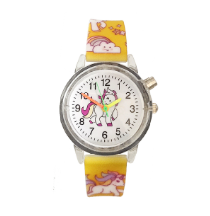 monte licorne jaune