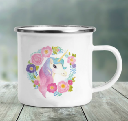 Mug Licorne Émail
