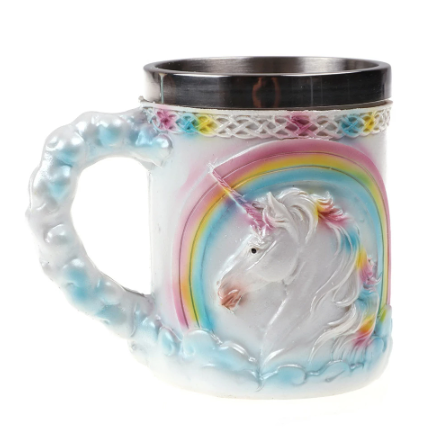 tasse licorne resine