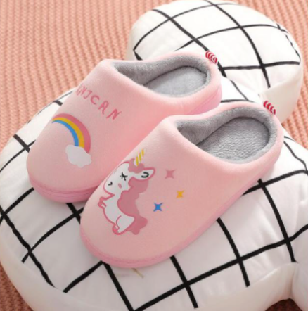 chaussons licorne mules