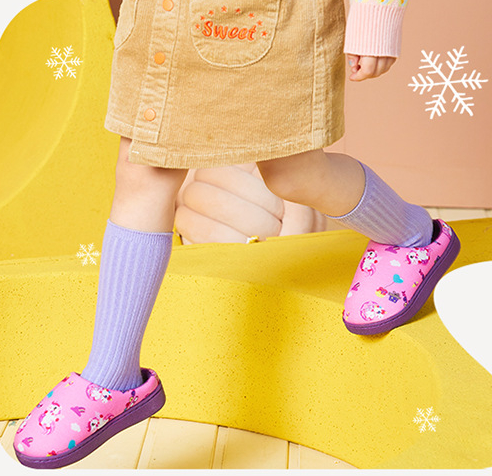 chaussons legers licorne