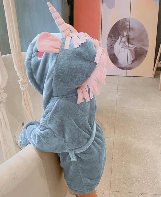 peignoir licorne pas cher