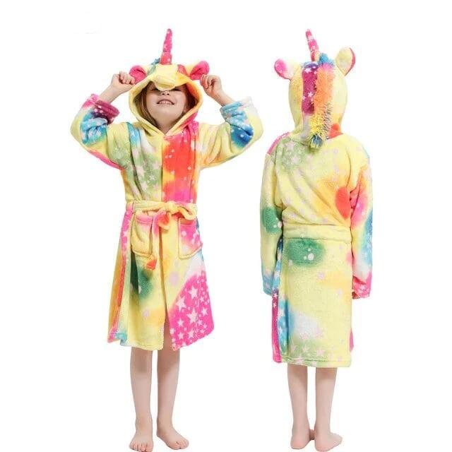 Peignoir Licorne Fille taille 12 ans