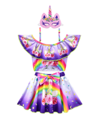 jupe top licorne deguisement