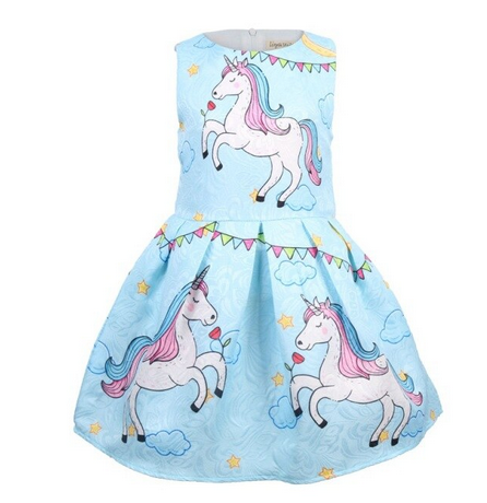 robe soiree enfant licorne