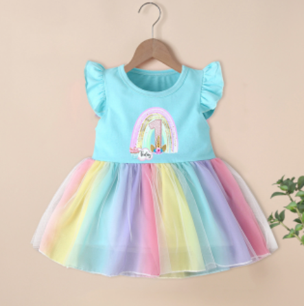 robe 12 mois licorne