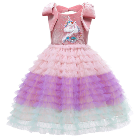 robe ceremonie avec licorne