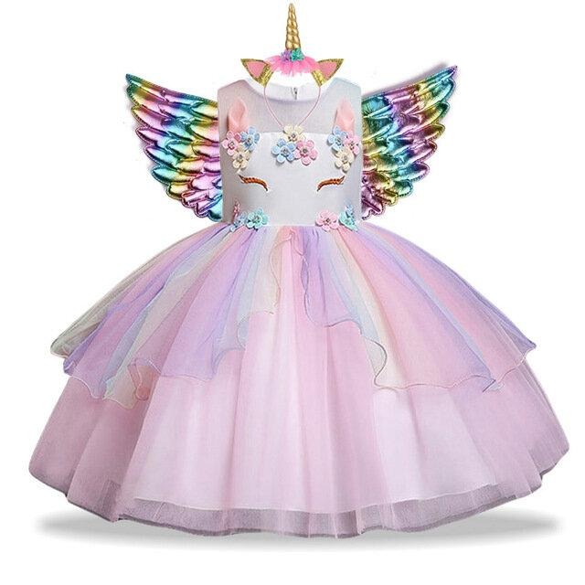 robe licorne de fille pour un deguisement