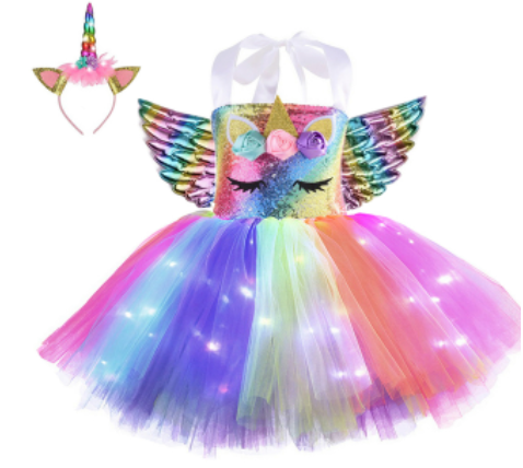 deguisement licorne qui s allume