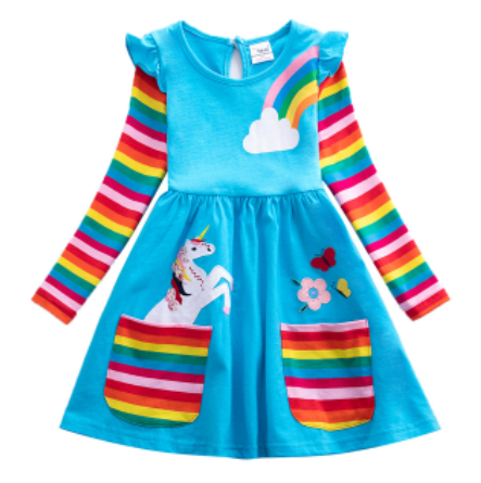 robe licorne deux poches